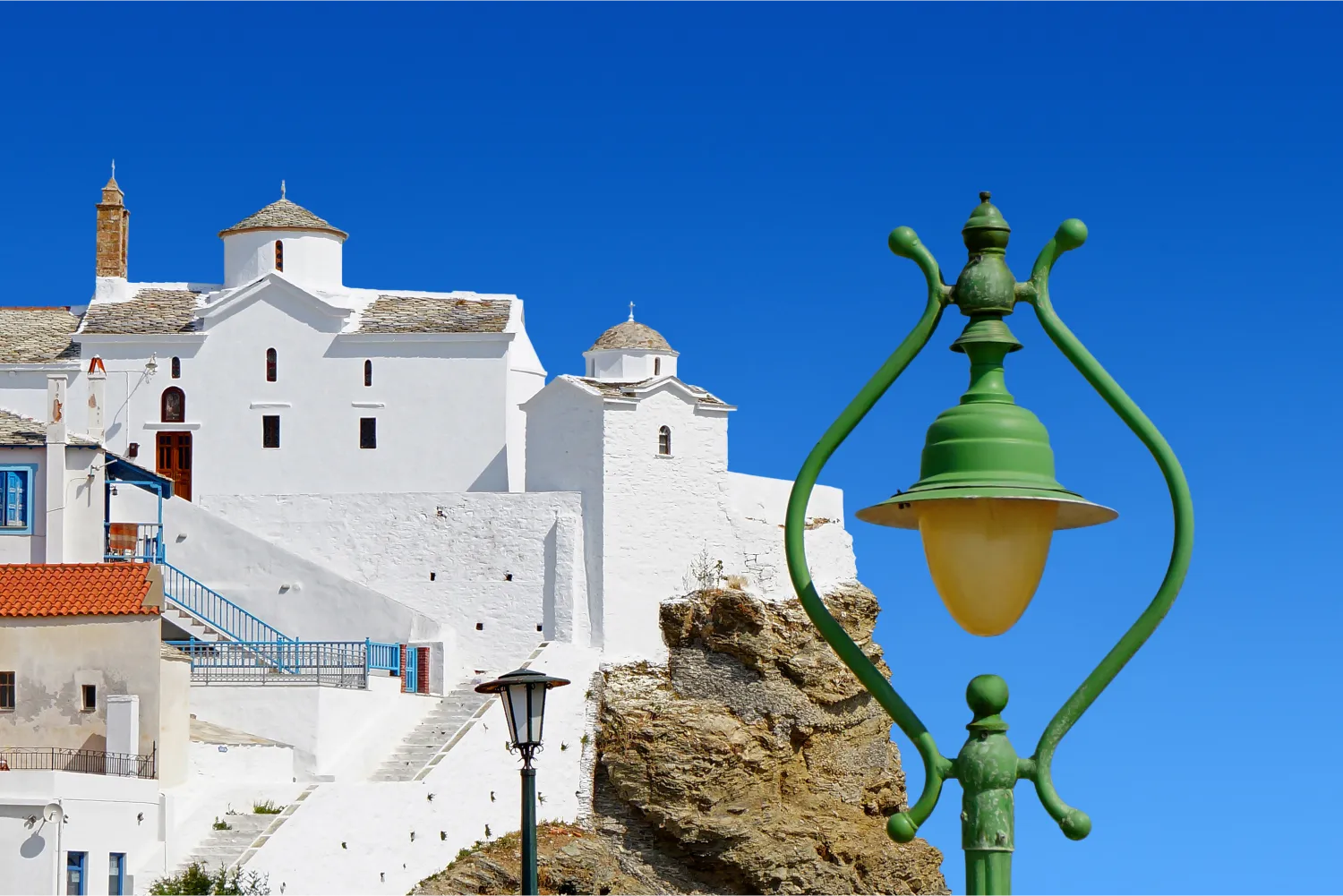 Skopelos Traditional Architec image