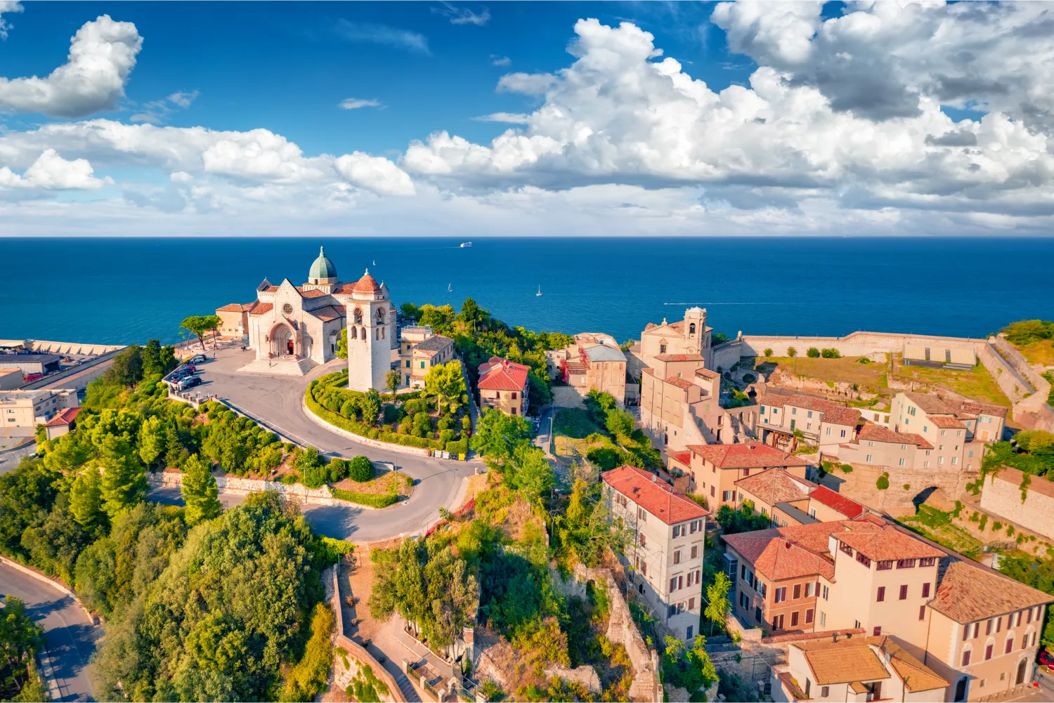 Ancona Bright Summer View Fro image