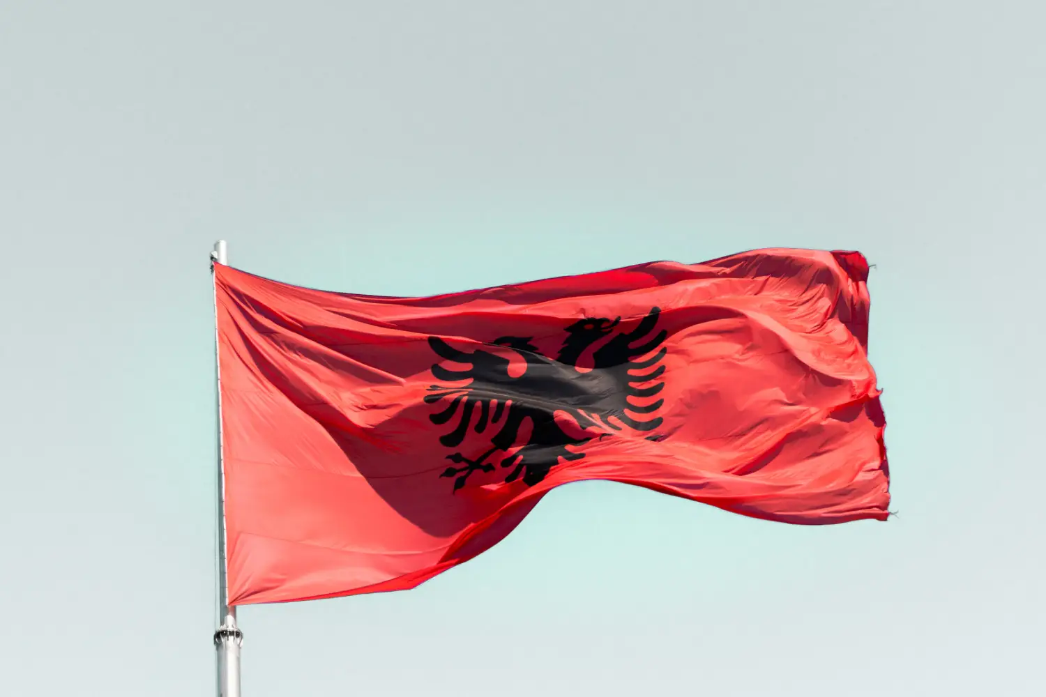 Drapeau Albanais