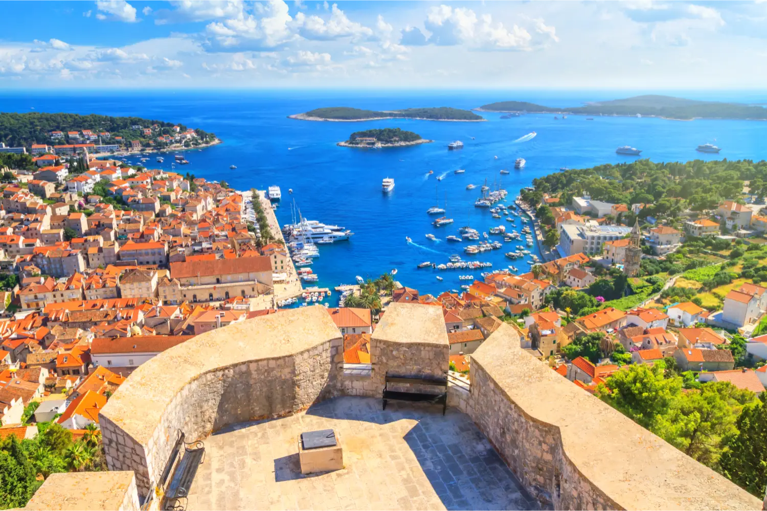 Vue Aérienne De Dubrovnik Croatie image